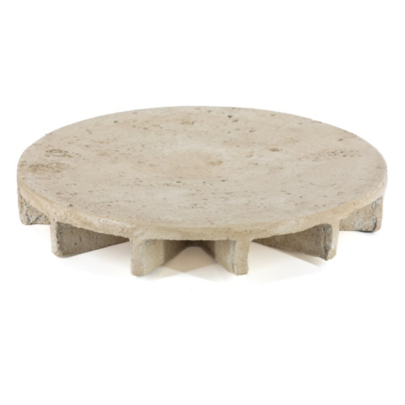 Aardewerk plateau Betonlook 29x29x5cm L