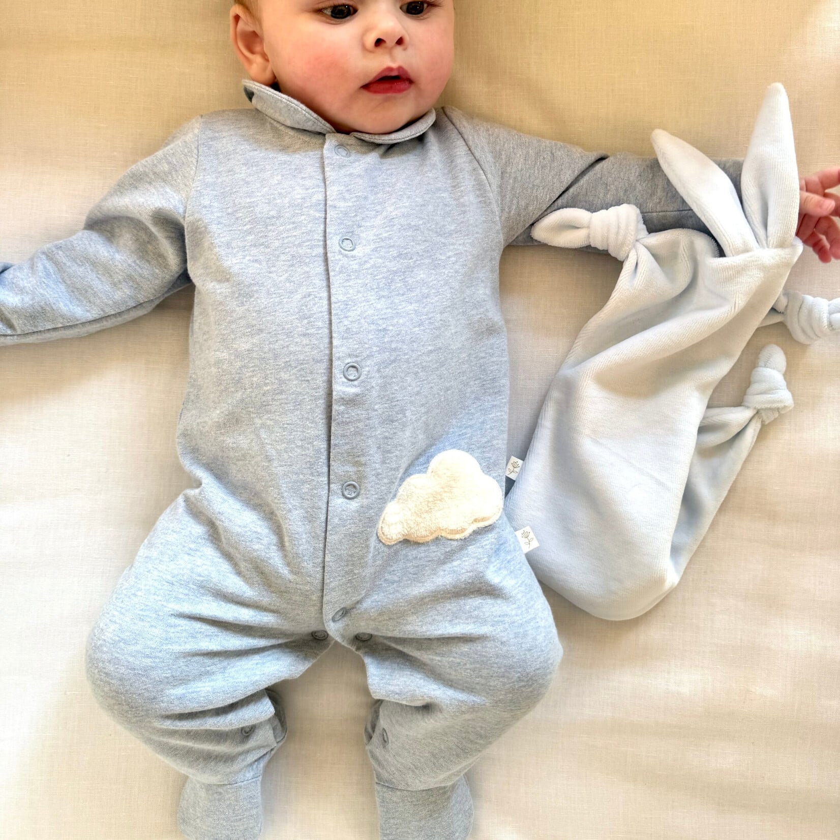 Living Nature Baby Hillemans: Babypakje Félix Blauw 3M