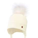 Jamiks BALACAR I (raccoon fur) Hat  ecru JZH439