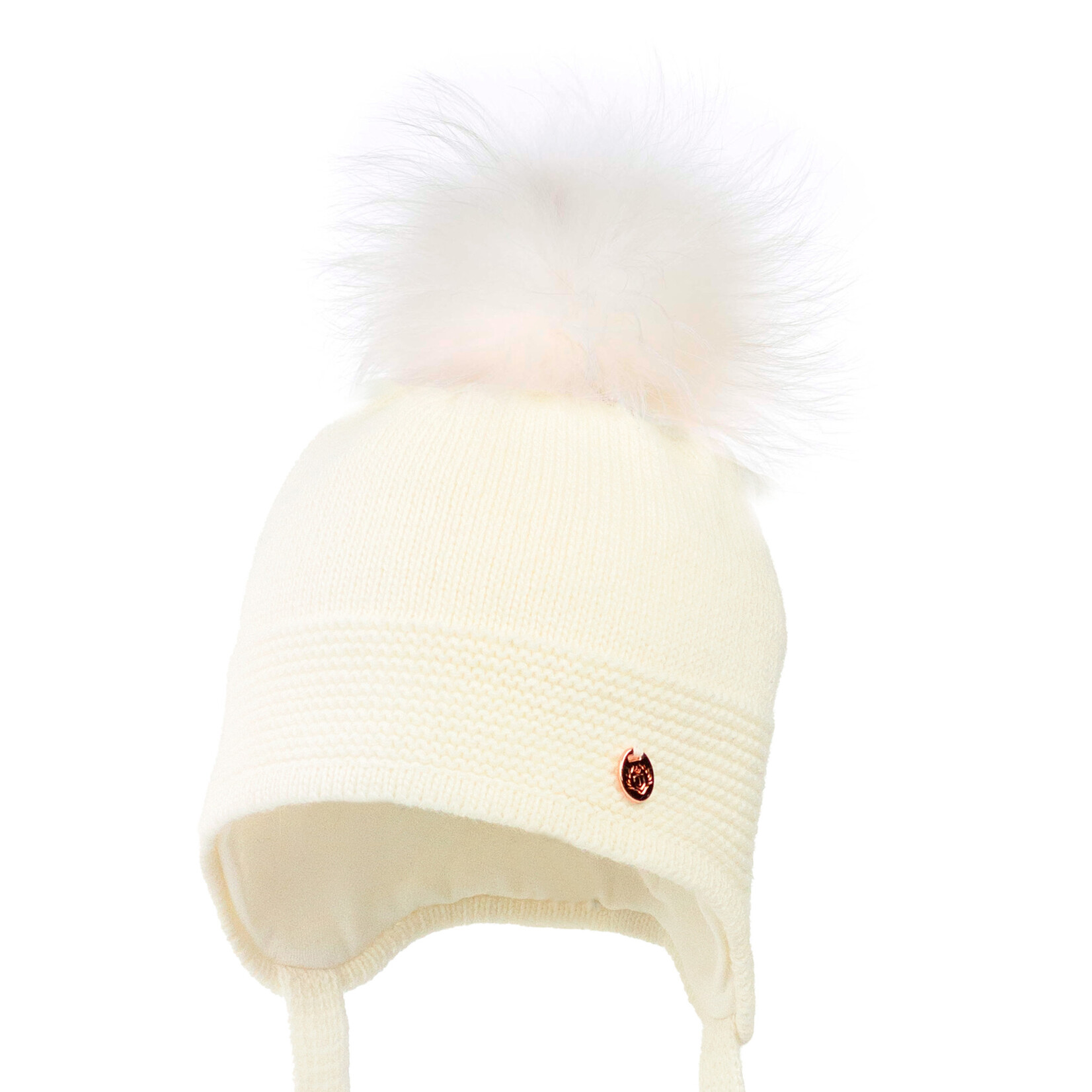 Jamiks BALACAR I (raccoon fur) Hat  ecru JZH439