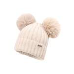 Jamiks AVANI merino IA (raccoon fur) Hat  beige JZI391