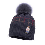 Jamiks AUDID I (raccoon fur) Hat  denim JZH225