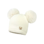 Jamiks TAPANI IA (raccoon fur) Hat  ecru JZI392