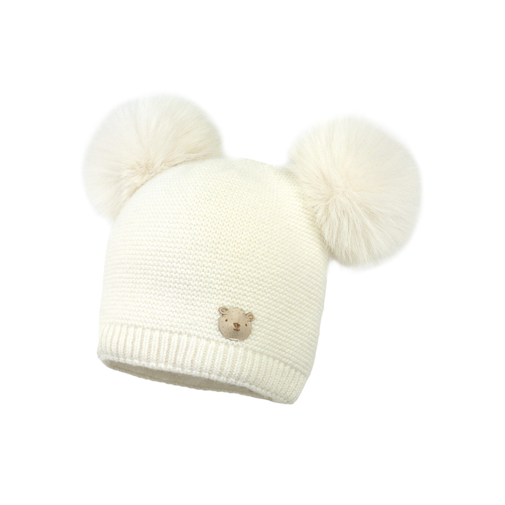 Jamiks TAPANI IA (raccoon fur) Hat  ecru JZI392