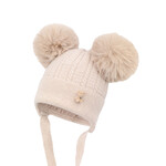 Jamiks MORTIS merino IIA (faux fur) Hat  beige JZI069