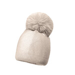 Jamiks MADS merino I (raccoon fur) Hat  beige JZI147