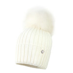 Jamiks BELIZE I (raccoon fur) Hat  ecru JZH240