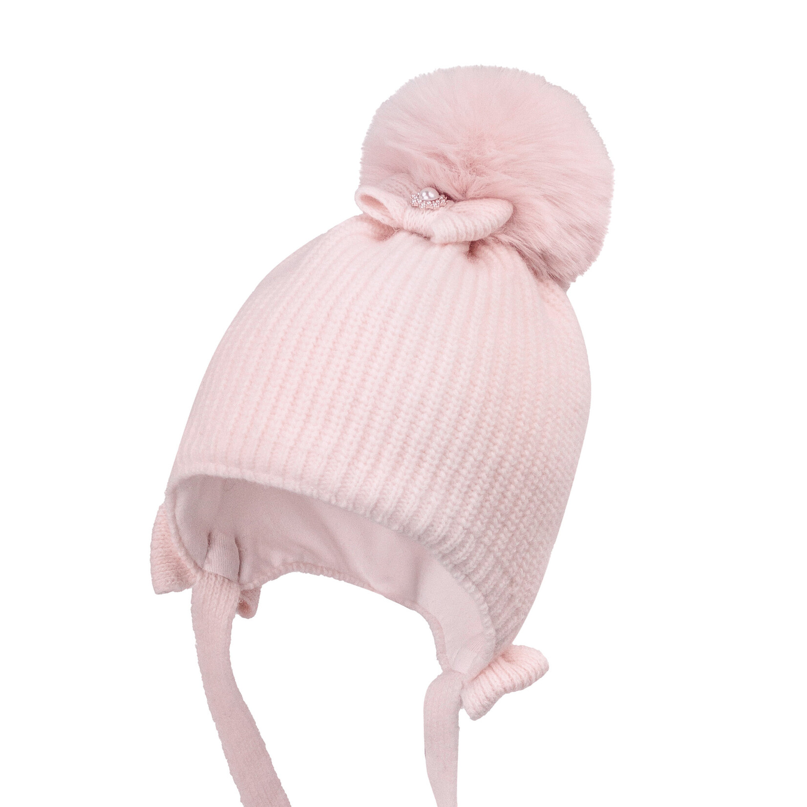 Jamiks MADDIE merino I (raccoon fur) Hat  light JZI047