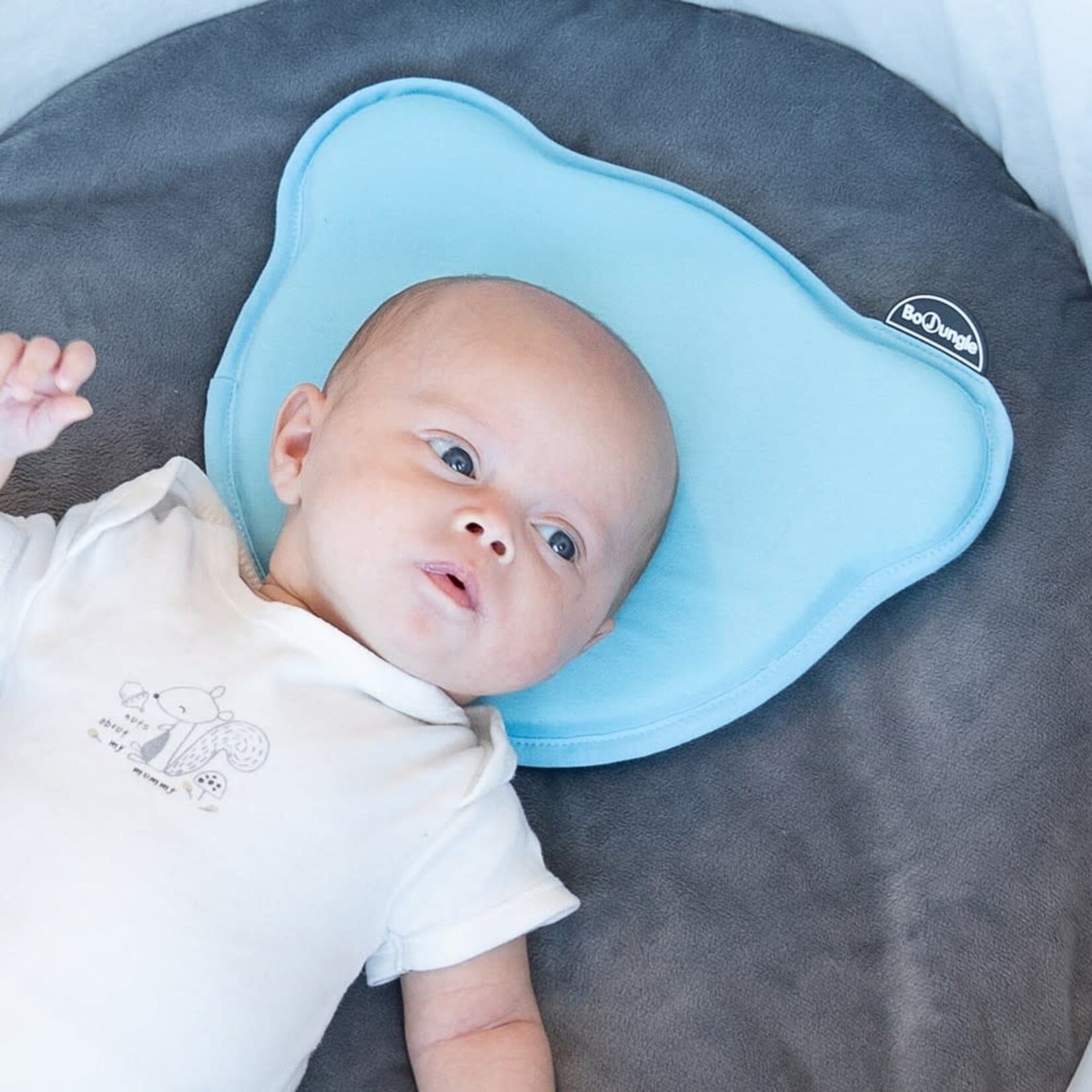 Bo Jungle Baby Deloof: B-Cosy Blue Jersey