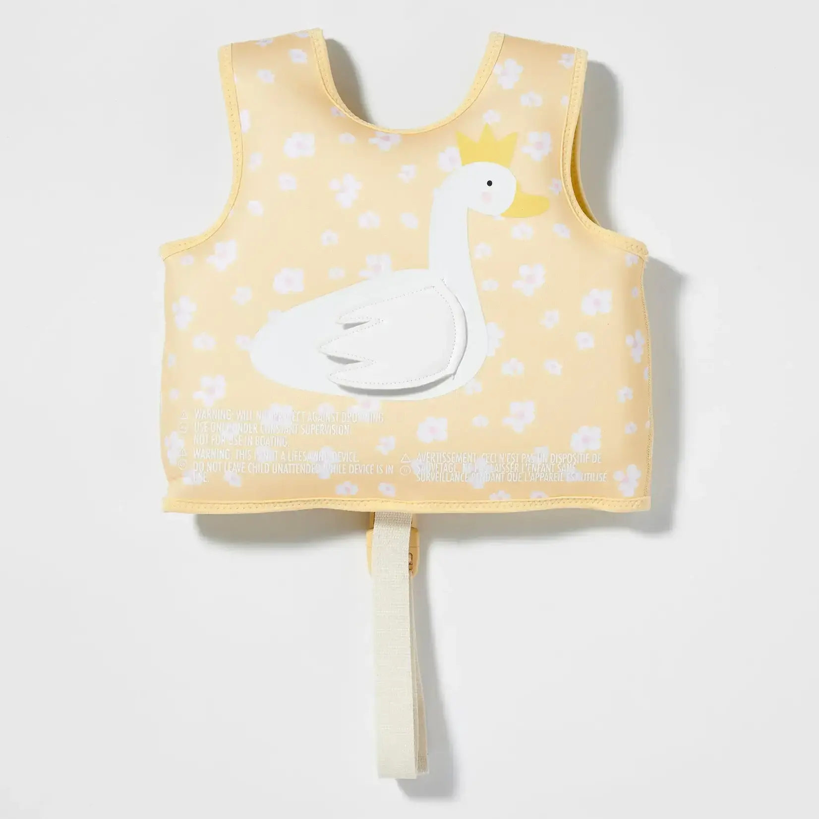 Sunnylife Baby Deloof: Swim Vest 3-6 year - Princess Swan Buttercup