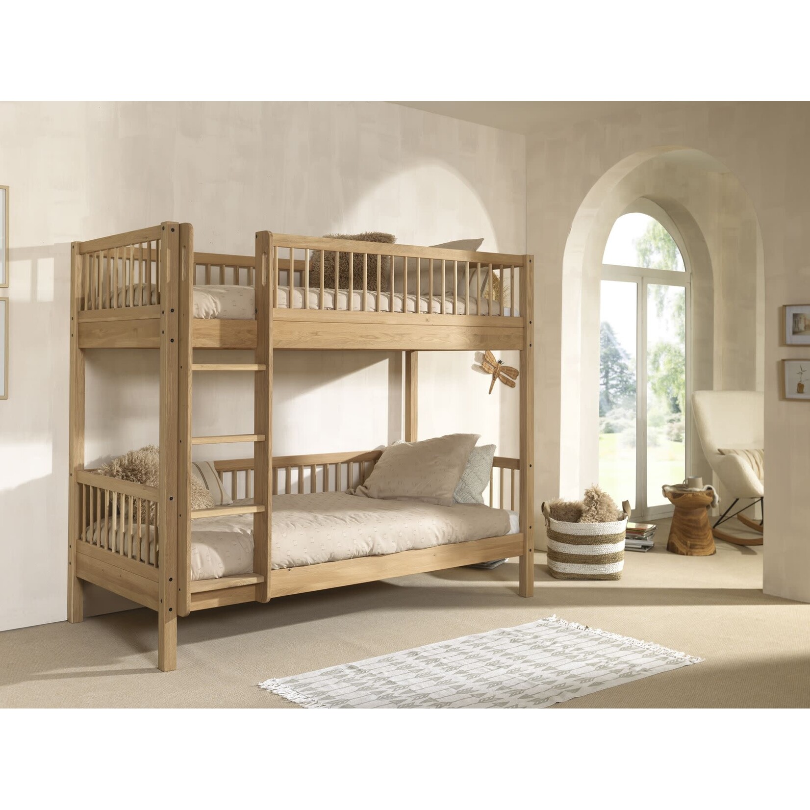 Vipack Furniture Baby Deroo: FORREST STAPELBED 90 x 200 cm EIK