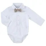Natini BODYSHIRT CAS BOW OFFWHITE