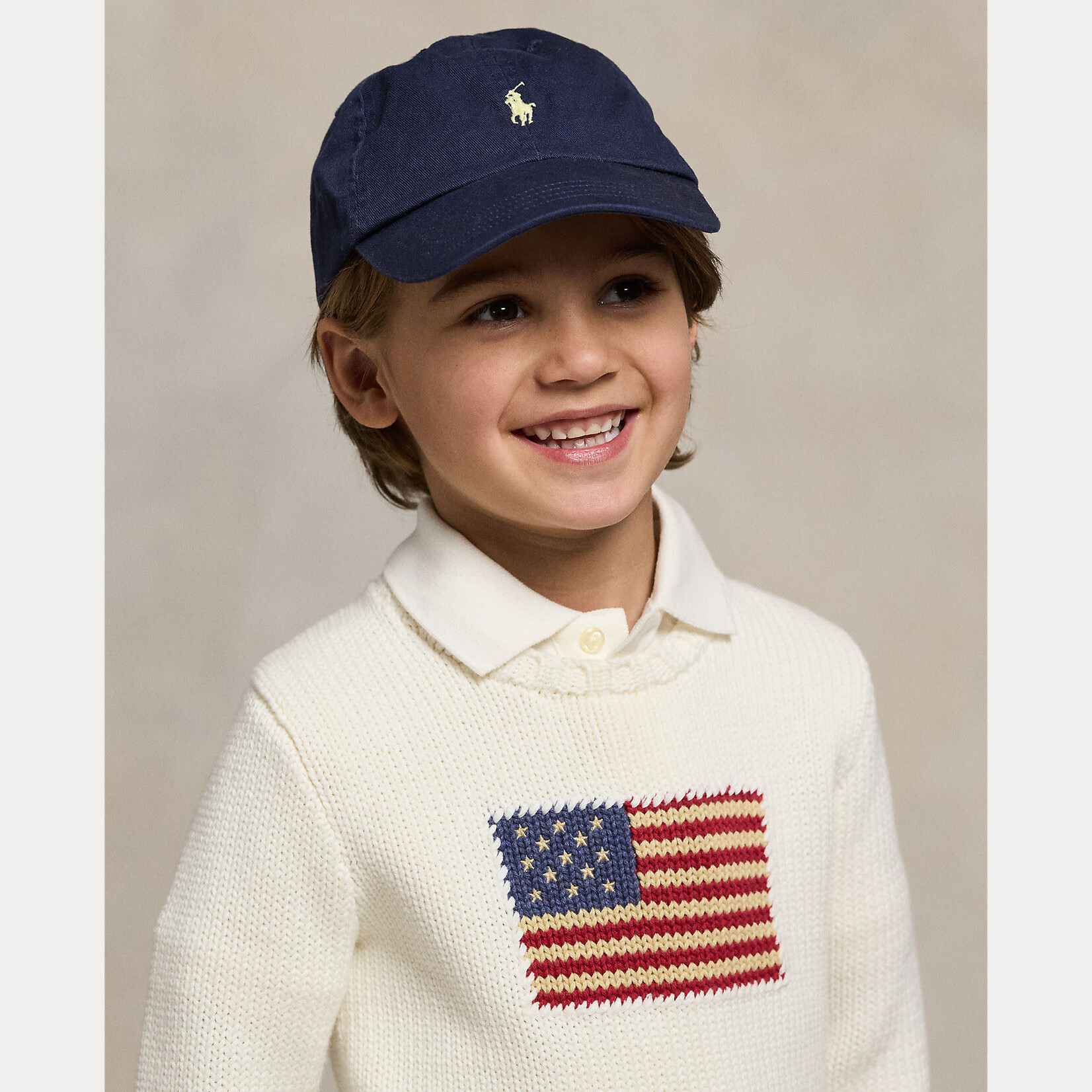 Ralph Lauren CLSC CAP-APPAREL ACCESSORIES-HAT NEWPORT NAVY