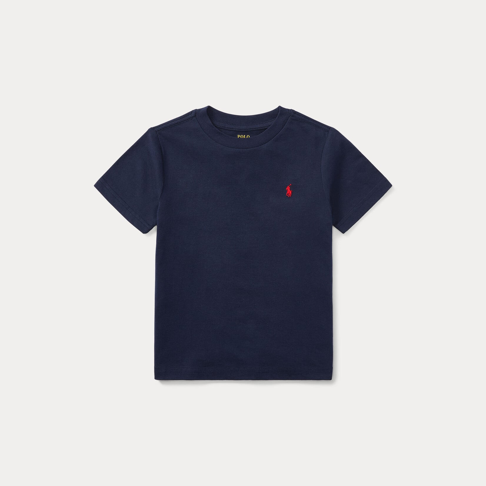 Ralph Lauren COTTON JERSEY CREWNECK TEE CRUISE NAVY