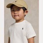 Ralph Lauren COTTON JERSEY CREWNECK TEE CRUISE WHITE