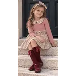 Natini DRESS FLORANCE OLD PINK