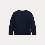 Ralph Lauren COTTON CREWNECK SWEATER NAVY