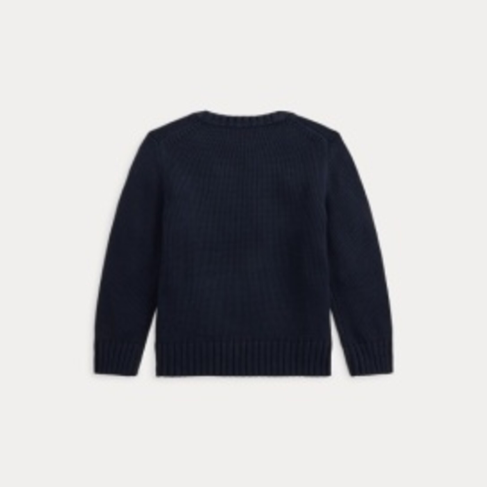 Ralph Lauren COTTON CREWNECK SWEATER NAVY