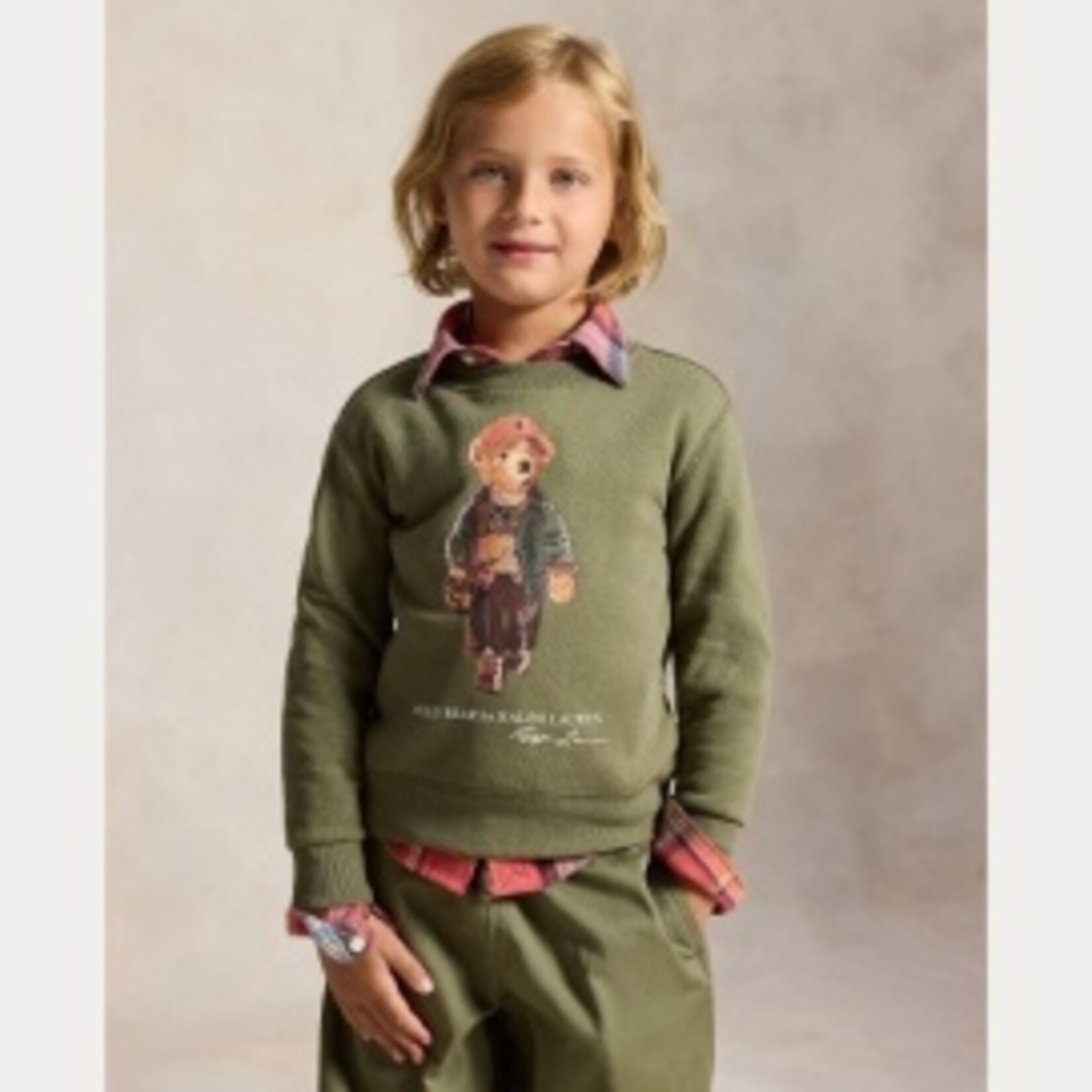 Ralph Lauren SWEATSHIRT CRUISE OLIVE 2