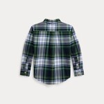 Ralph Lauren SPORT SHIRT #B5535 WHITE GREEN MULTI