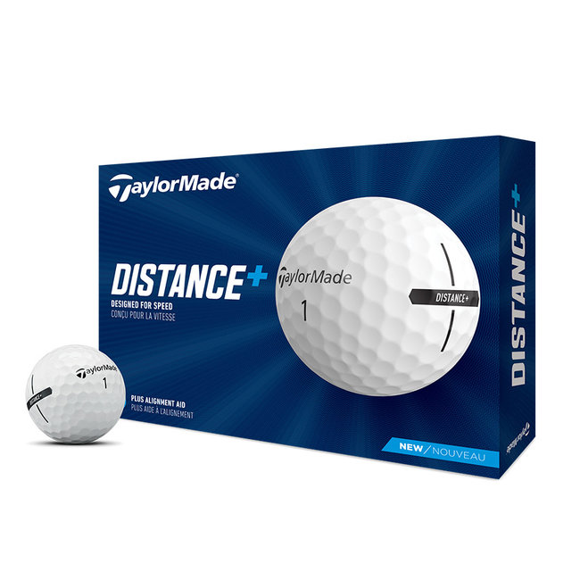 TaylorMade - Distance+ - golfbal - wit