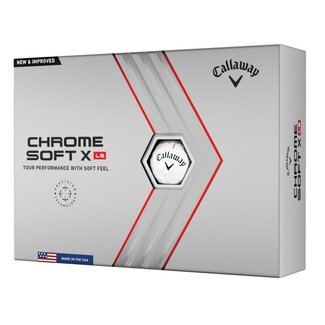 Callaway Callaway Chrome Soft X LS golfbal wit