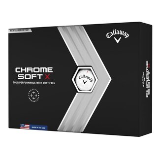 Callaway Callaway Chrome Soft X golfbal wit