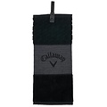 Callaway Frifold Golfhanddoek Zwart