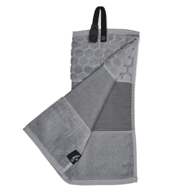 Callaway Frifold Golfhanddoek Grijs