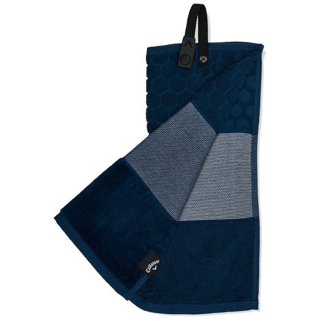 Callaway Trifold Golfhanddoek Navy