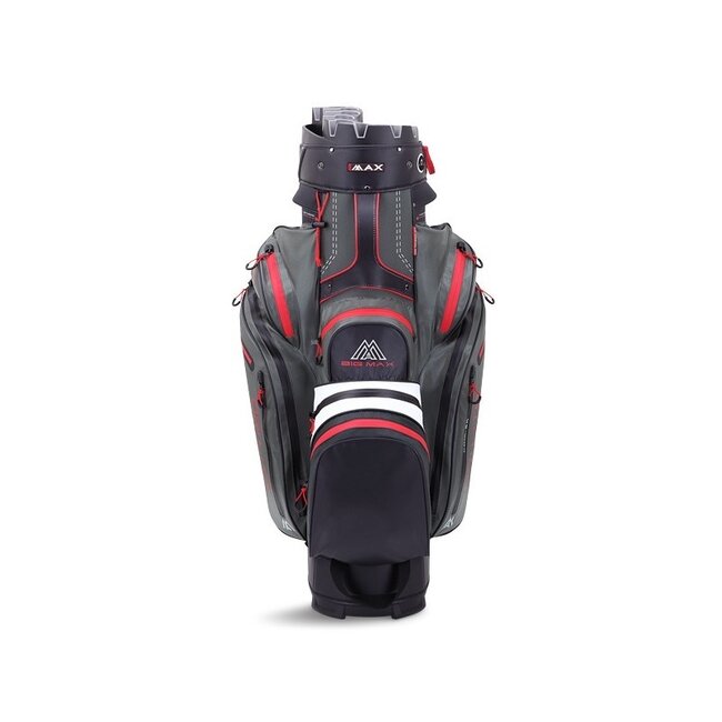 Big Max Drilite Silencio 2 cart bag charcoal rood