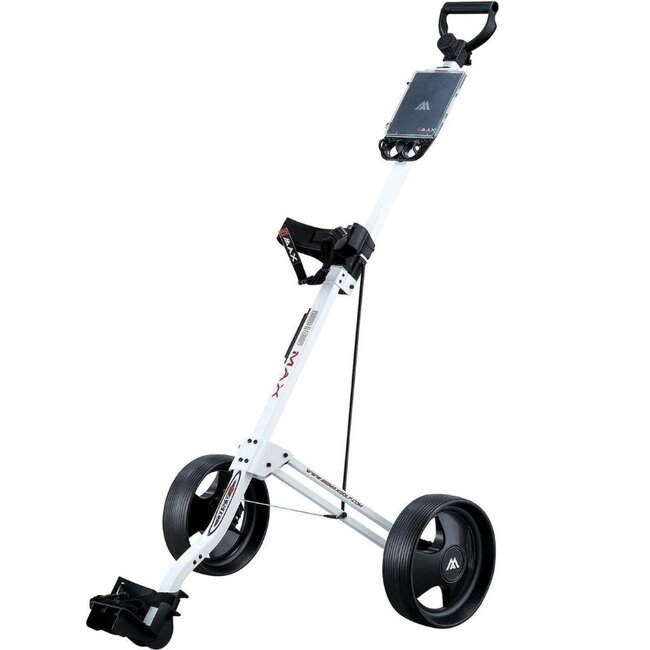 Big Max Basic Golftrolley met 2 wielen wit