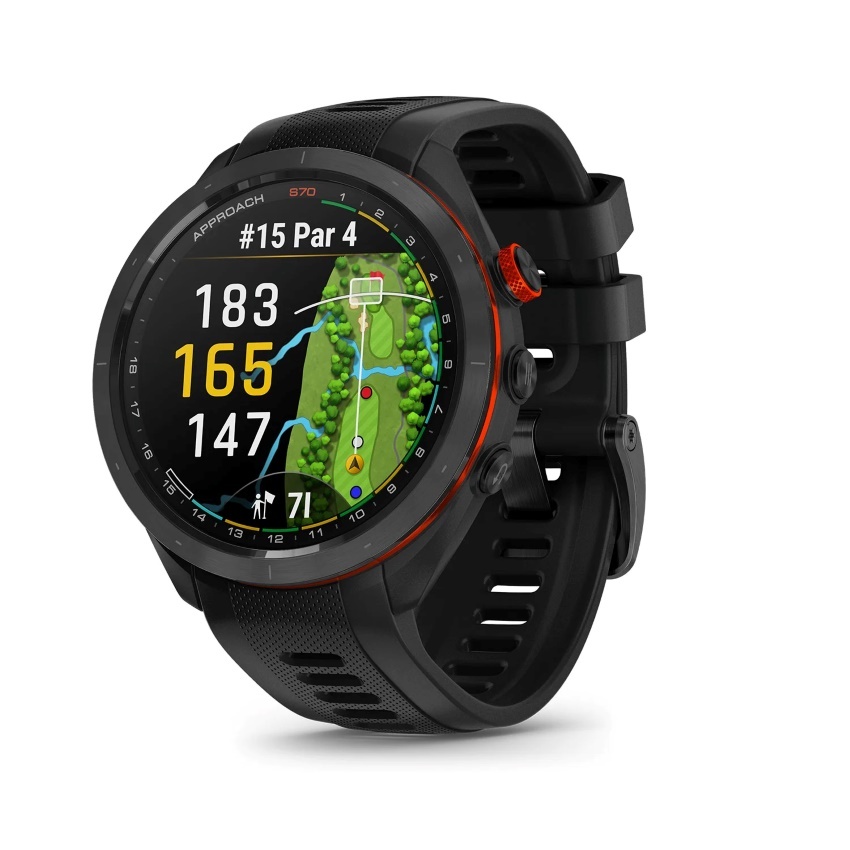Garmin Approach S70 47mm Golfhorloge Zwart GolfShopsOnline