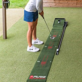 Pure2Improve Puttingmat 275 cm met Aim Mirror