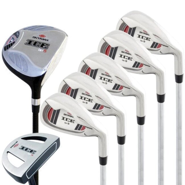Skymax IX-5 halve set 2 heren graphite linkshandig