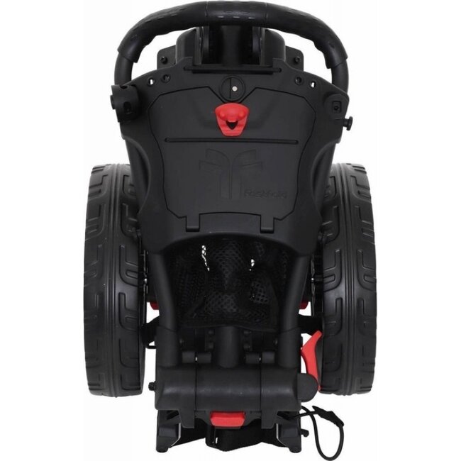 Fastfold Square Golftrolley met 3 wielen zilver zwart
