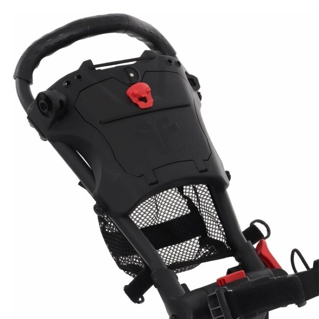 Fastfold Square Golftrolley met 3 wielen zilver zwart