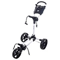 Fastfold Slim 3 Wheel Trolley wit black