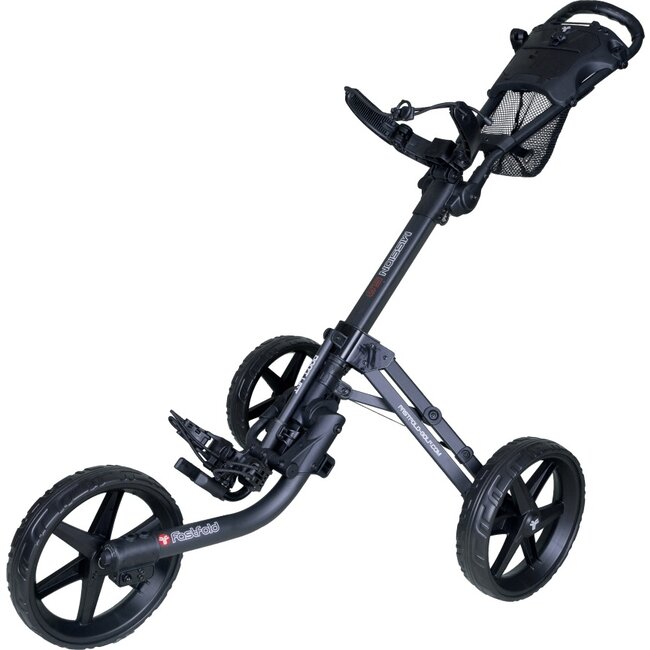 Fastfold - Mission 5.0 - 3 Wheel Trolley - charcoal - black