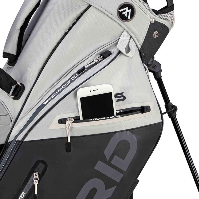 Big Max Dri Lite Hybrid plus Stand Bag grijs