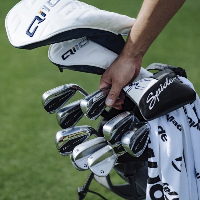 TaylorMade Qi10 IJzerset heren graphite rechtshandig