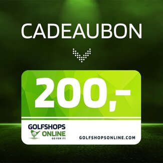 GolfShopsOnline Cadeaubon € 200,-