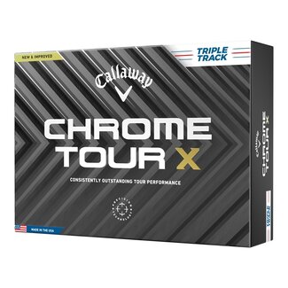 Callaway Chrome Tour X triple track witte golfbal