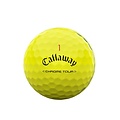 Callaway Chrome Tour Triple Track gele golfbal