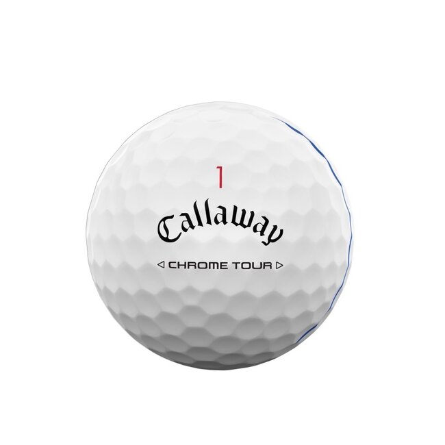 Black Friday Deal: Callaway Chrome Tour Triple Track witte golfbal