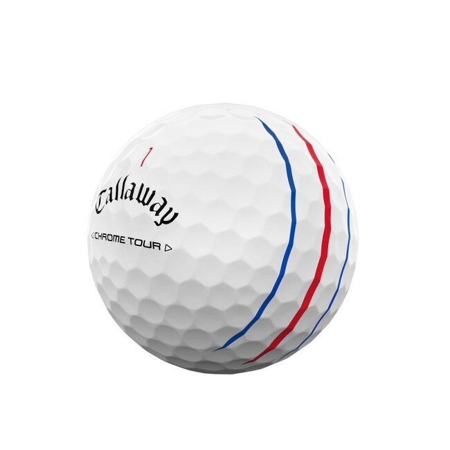 Callaway Chrome Tour Triple Track witte golfbal