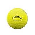 Callaway Chrome Soft Triple Track Golfbal Geel