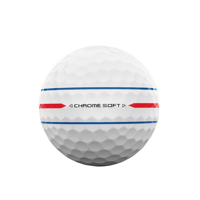Callaway Chrome Soft 360° Triple Track golfbal wit