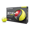 TaylorMade TP5x golfbal geel