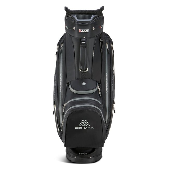 Big Max Aqua Style 4 Cart Bag Black